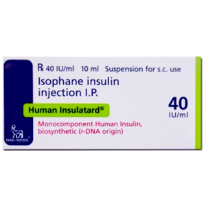 Insulatard 40 IU/ml 10ml